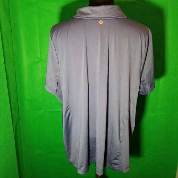 Lane Bryant Livi Womens Plus Size Blue Collared Swing Polo Tee Shirt Size 26/28 - Picture 3 of 6